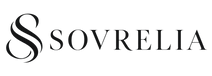 Sovrelia — elegant S monogram and wordmark